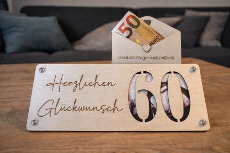 Verpackung für Konzertkarten